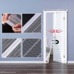 Moustiquaire 210 * 100 cm magnétique pour porte – Image 2