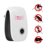 4 Répulsif ultrason anti-moustiques et insectes pour intérieur et extérieur 
