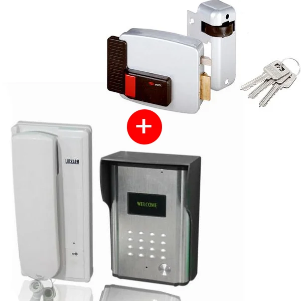 pack-interphone-lukarm-mono-appareil-securite-serrure-electrique-tunisie-tunisie-shopcio png Interphone Mono appareil LUCKARM+ Serrure électrique Droite MDSL – Image 1