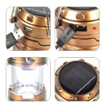 Lampe solaire de camping télescopique rechargeable – Image 4