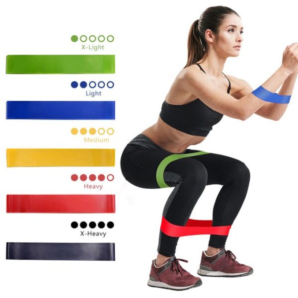 2bbd Kit Sport Pack de 5 Bandes latex d’exercice – Image 1