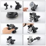 Support Téléphone Universel Pour Voiture 360° Degrée Easy One Touch – Image 7
