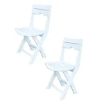 SOTUFAB  pack de 2 Chaises de Jardin RUSPINA Pliantes