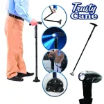 Canne de marche pliable trusty cane avec lumière LED