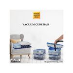 Sac de rangement cubique sous vide L 55x60x35cm