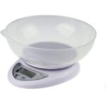 Balance de cuisine digitale 5kg avec Bol