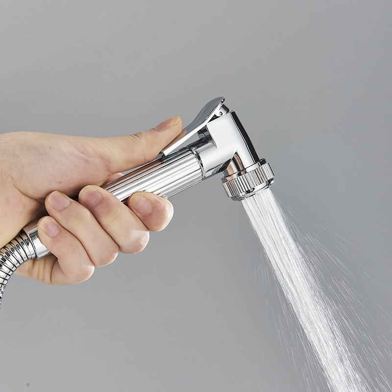 DOUCHETTE WC Pulvérisateur de Bidet à main- Flexible de toilette – Image 1
