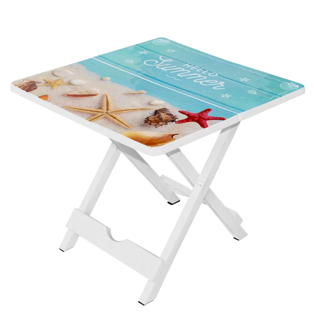 Promotion-Tunisie-Table-basse-plastique-pliable-Florida-shopico Table carré pliante Florida – Image 1