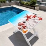 Table carré pliante Florida – Image 4