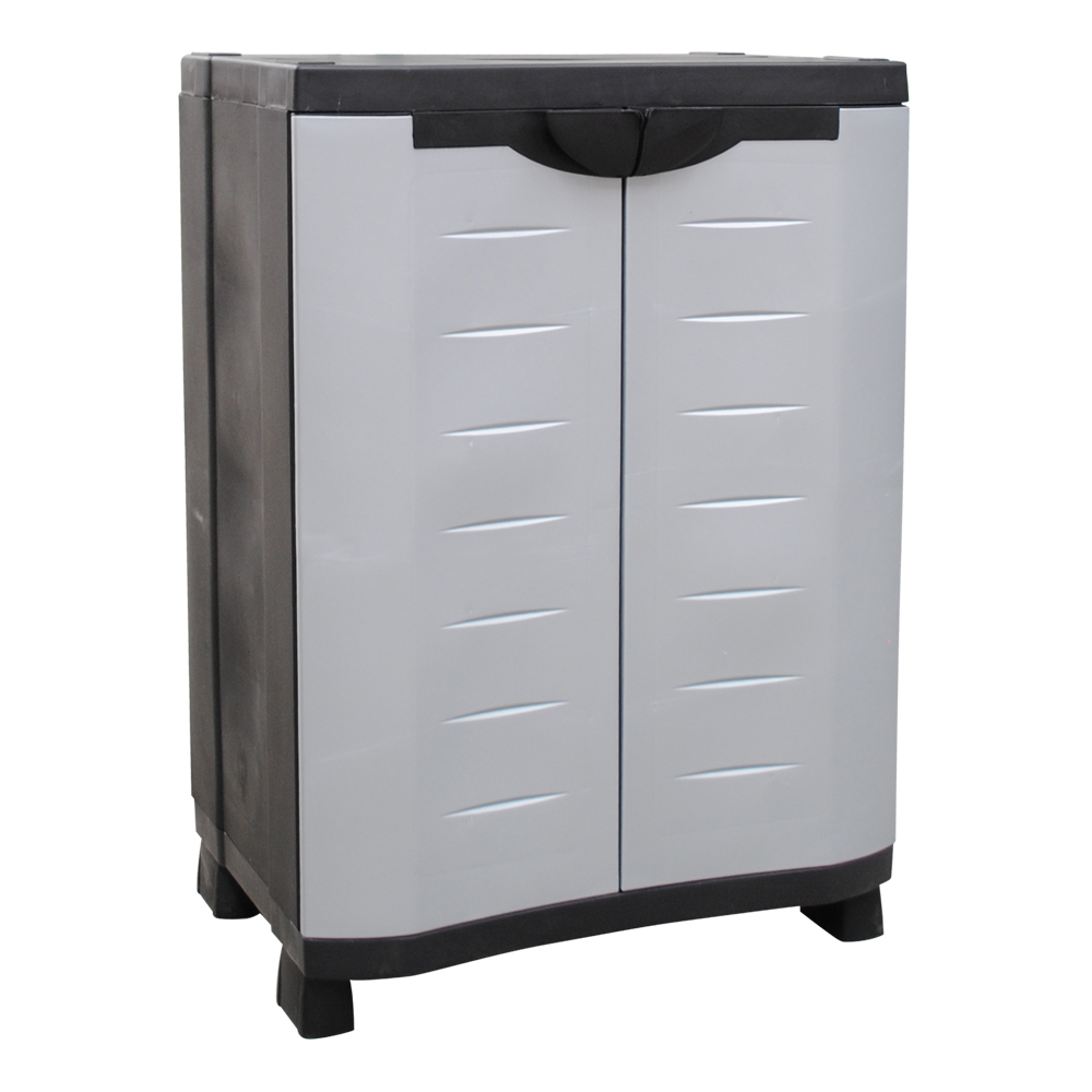 ARMOIRE-TEXAS-PM-NOIR-PORTE-GRIS-AR133-1011 ARMOIRE TEXAS PM – Image 1