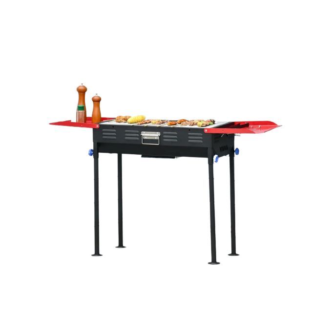 Barbecue à Charbon sur pieds petit modèle -acier inoxydable – Image 1