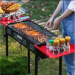 Barbecue à Charbon sur pieds petit modèle -acier inoxydable – Image 3