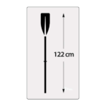 Intex paire de rames pour les bateaux -122 cm-59623 – Image 2