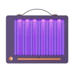 Lampe anti-moustique à lumière violette Grille dense Lampe anti-moustique pour la maison