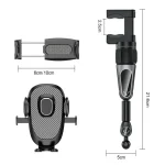 Support multifonction de téléphone portable pour Rétroviseur de Voiture, Rotatif À 360 Degrés