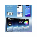 Smart Guirlande lumineuse 10M LED RGB USB avec télécommande et application mobile – Image 3