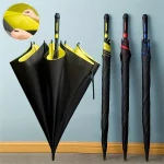 Grand Parapluie bicolore silicone – Image 5