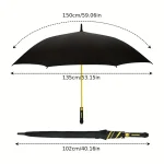 Grand Parapluie bicolore silicone – Image 3