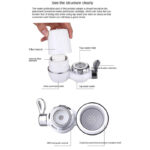 Robinet filtre à eau robinet filtre en céramique dissolvant de cuisine – Image 3
