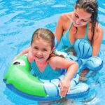 Bouée de natation Intex poisson bleu – Image 3
