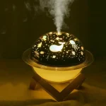 Diffuseur D'arome et Huile Essentielle avec Jeux De Lumière changeante Thème Mer