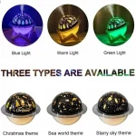 Diffuseur D'arome et Huile Essentielle avec Jeux De Lumière changeante Thème Mer – Image 4