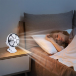 Mini ventilateur /lampe rechargeable à clips – Image 4