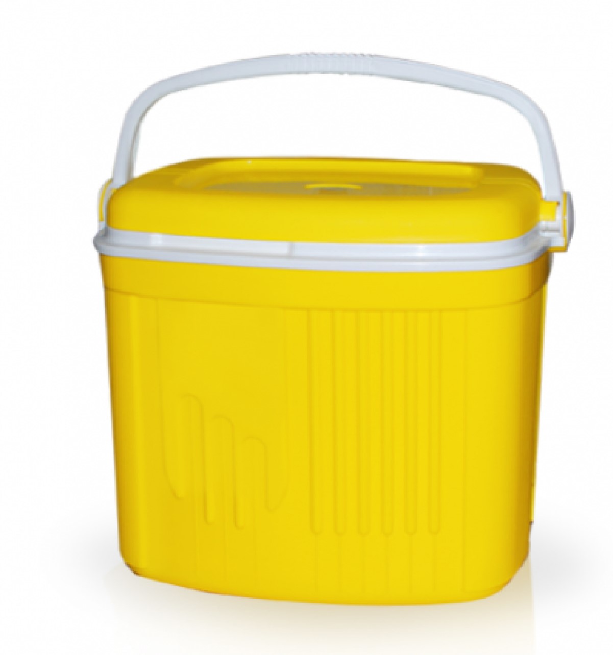 GLACIÈRE-30L SOTUFAB-PLAST-tunisie-plage-camping-promo-deal-jaune GLACIÈRE 30 litres Cool BOX SOTUFAB PLAST Jaune – Image 1