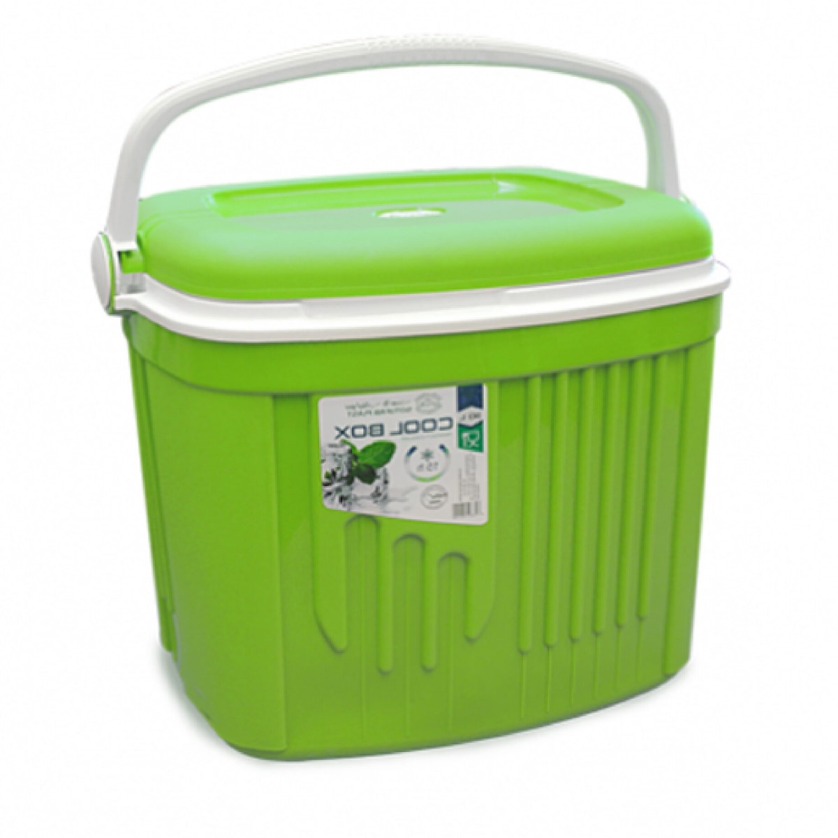 GLACIÈRE-30L SOTUFAB-PLAST-tunisie-plage-camping-promo-deal GLACIÈRE 30 litres Cool BOX SOTUFAB PLAST Vert olive – Image 1