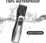 Tondeuse cheveux et barbe HTC 129C rechargeable – Image 2