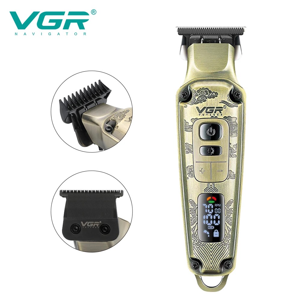 VGR Tondeuse à cheveux professionnelle - V-901- tunisie-promo-deal-CADEAU 2 VGR V-901 Tondeuse professionnelle avec cadeau – Image 1