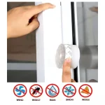 Bande d'étanchéité silicone transparent pour fenêtre - 3 m