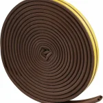 Joint isolant sonore et froid profil D pour fenêtre et porte