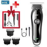 Htc Tondeuse Rechargeable AT-118 - Haute précision- 0 Finition avec cadeau