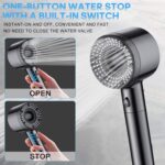 Pommeaux de douche puissants pour basse pression d'eau – Image 3