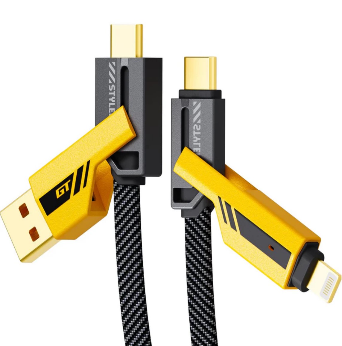 Câble-charge-rapide-fast-iPhone-Android-4 en 1-chargeur-tunisie-promo-deal Câble de chargement 4en1 Ultra rapide – Image 1