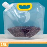 Lot de 5 Sac de rangement alimentaire de 15litres