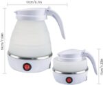 Bouilloire électrique en silicone pliante et portative 600 ml – Image 2