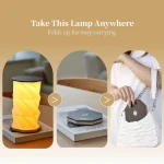 Lampe Pliable Rechargeable Compacte – Design inspiré van gogh – Image 2