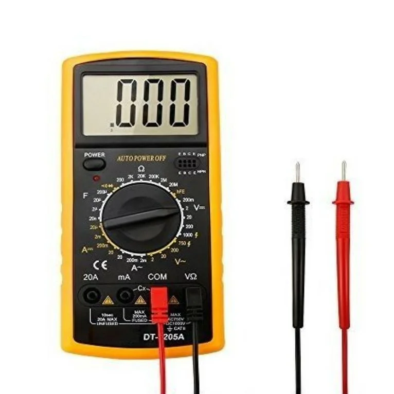 MULTIMETRE-metrix-digital-numerique-dt9205A-tunisie-shopico 2 Multimètre Ohm - Metrix Digital DT9205A – Image 1