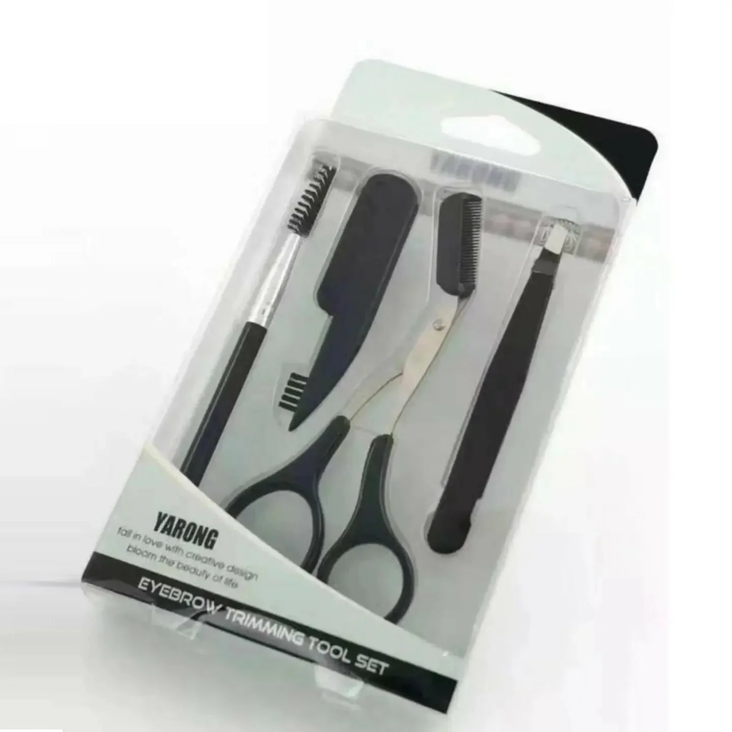 OUTILS-SOIN-SOURCILS-4PCS-femme-beaute-tunisie-shopci o2 Ensemble outils de soin des sourcils 4 pièces – Image 1