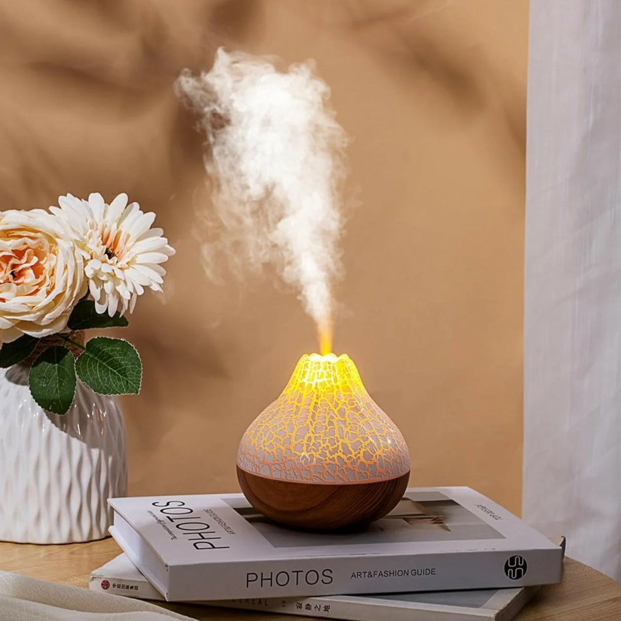 diffuseur-dhuiles-essentielles-Humidificateur-shopico tunisie- Diffuseur D'huiles Essentielles – Image 1