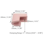 Lot de 4 protections d'angle en mousse – Image 2