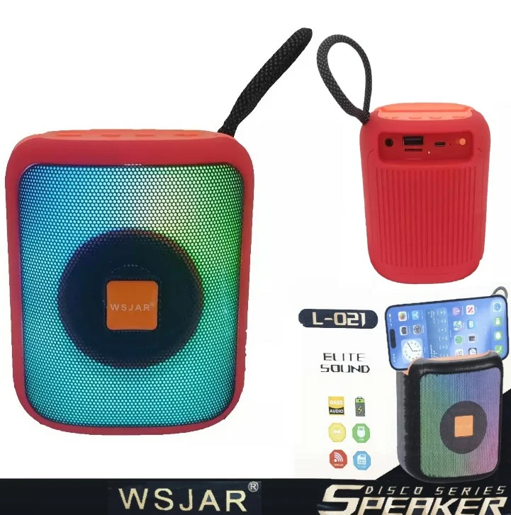 Enceinte-Bluetooth-haut-parleur-music-musique-modele-WSJAE-L-021-tunisie-vente-ligne-shopico EE Enceinte Bluetooth modèle WSJAE L-021 – Image 1