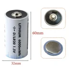Batterie Pile rechargeable aste 1.5V, taille D, 6000mWh, LR20, Lithium