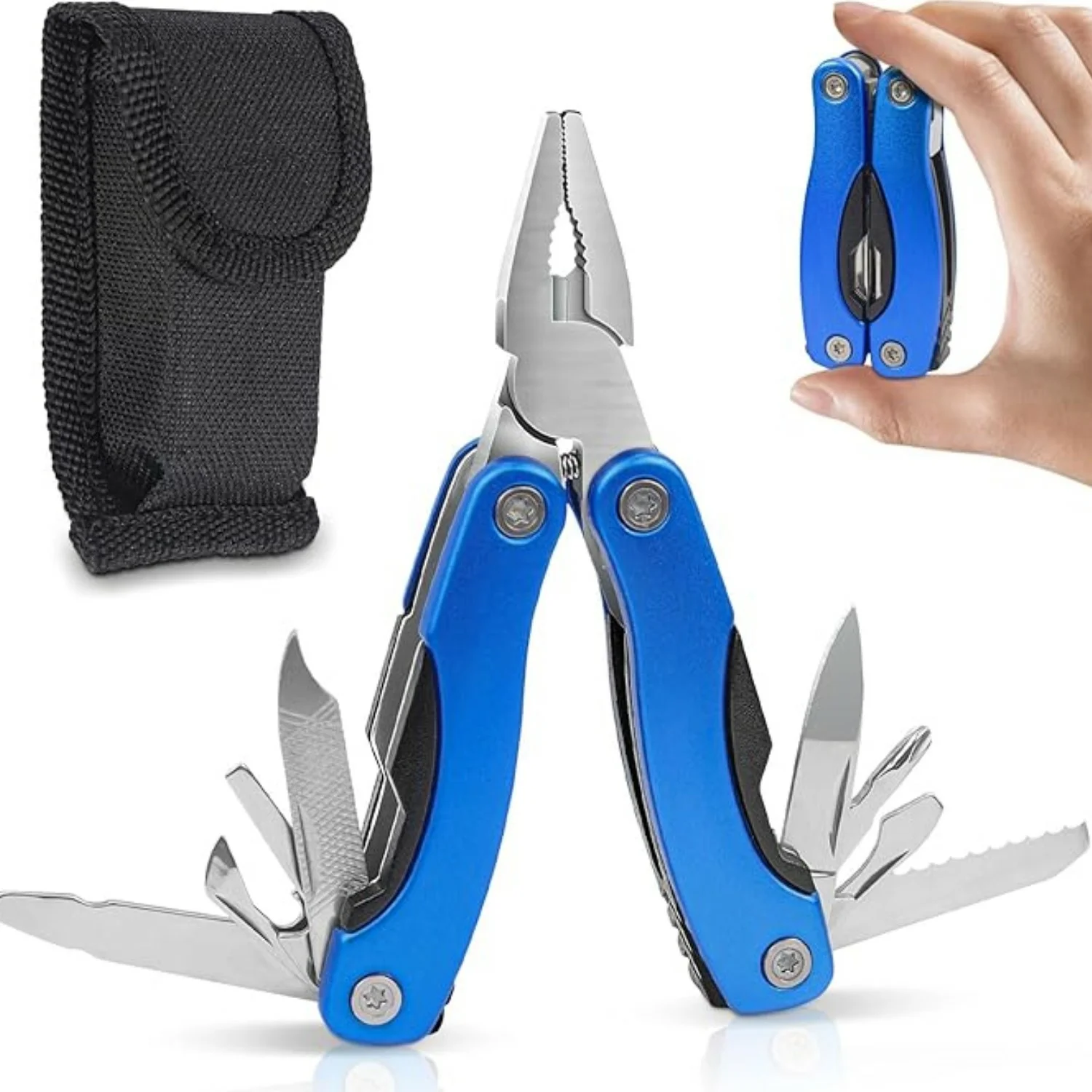 Pince-multi-outils-poche-voitures-camping-peche-acier-inoxydable-pliable-shopico tunisie-6 Pince multi-outils en acier inoxydable- pliable – Image 1