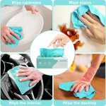 2 X Lot de 20 Serviettes de Cuisine en Microfibre – Réutilisables et Ultra-Absorbantes – Image 4