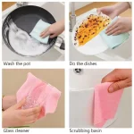 2 X Lot de 20 Serviettes de Cuisine en Microfibre – Réutilisables et Ultra-Absorbantes – Image 6