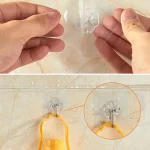 Lot de 20 Crochets Muraux Auto-Adhésifs Transparents – Image 5