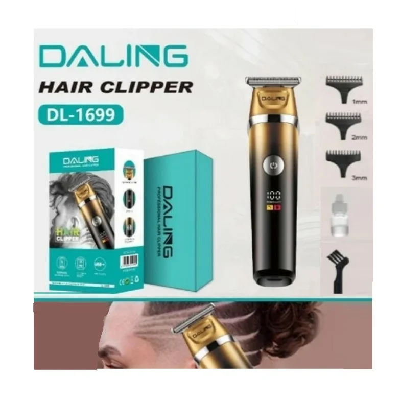 TONDEUSE-barbe-sans-fil-cheveux-coupe-coiffure-tunisie shopico Tondeuse a cheveux professionnelle DALING 1699dl – Image 1